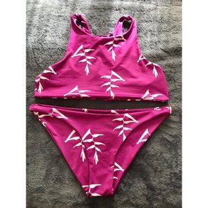 Cupshe Lace Up Bikini